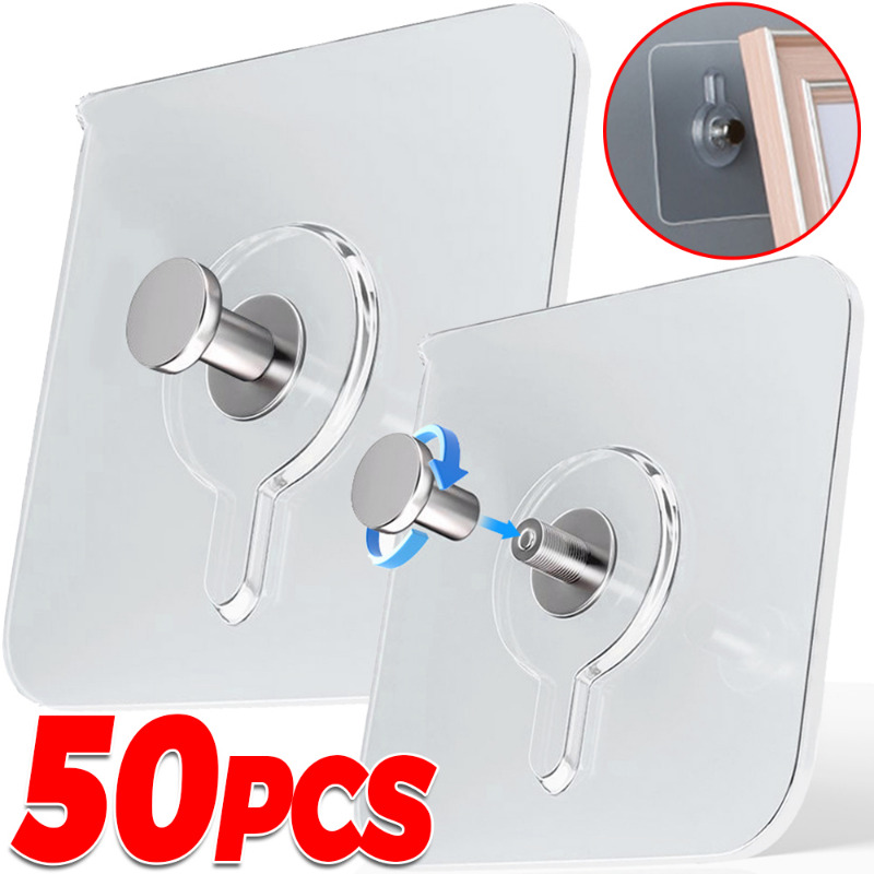 Kitchen Appliances Cabinet - Crochets muraux adhésifs puissants pour affiches,