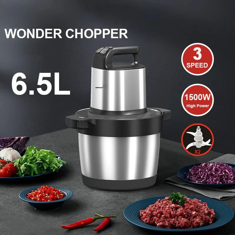 Food Processor Large - Hachoir à viande électrique 1500W :