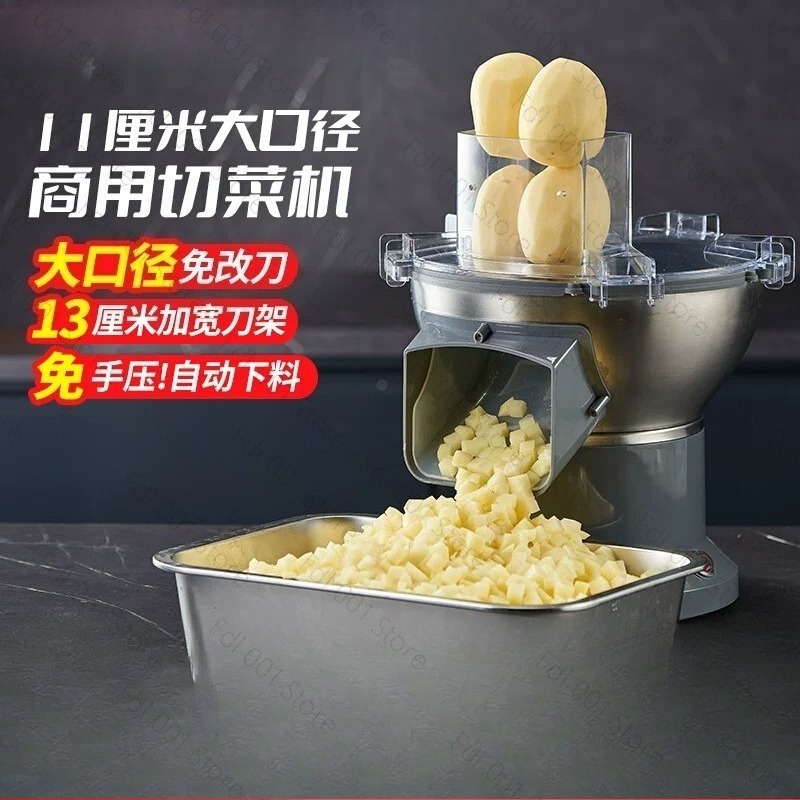 Food Processor Large - Coupe-légumes multifonctionnel, coupe-fruits, hachoir, trancheuse, entrée