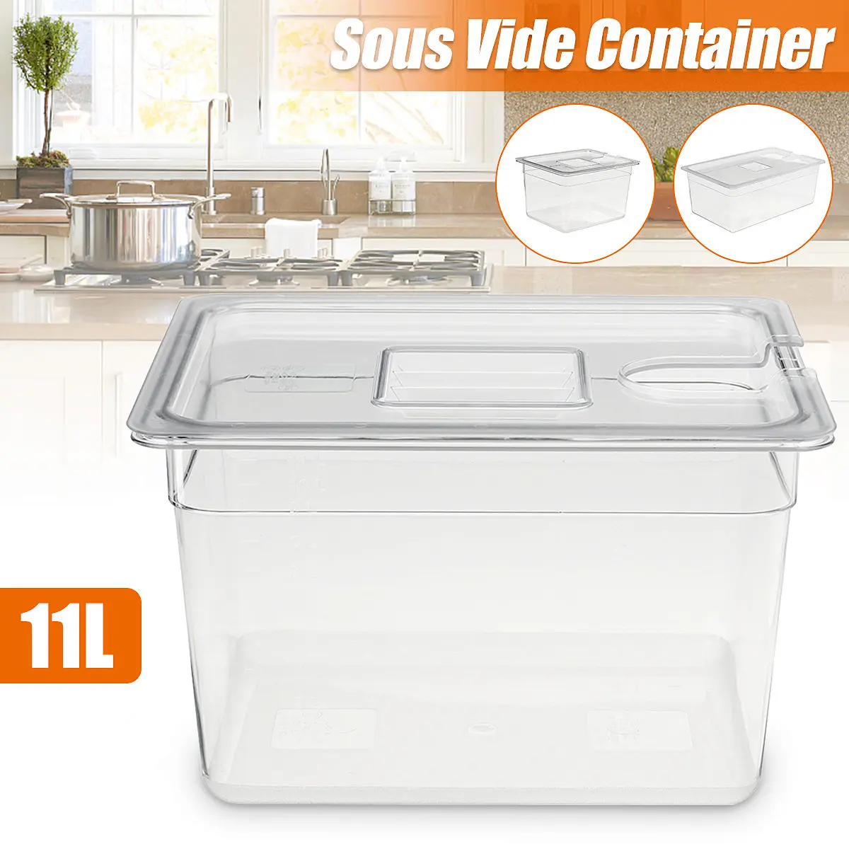 Sous Vide Immersion - Réservoir d'eau sous Vide 6L 11L