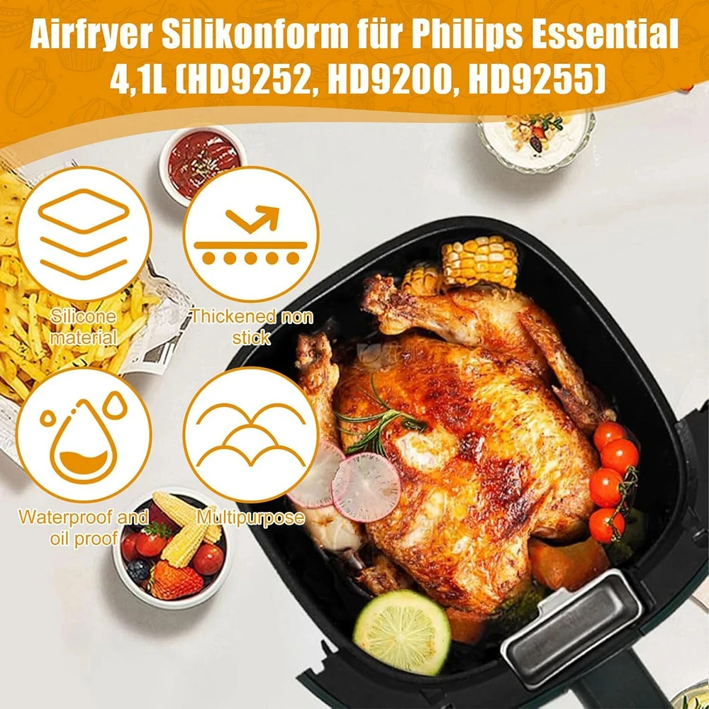 Moule en silicone pour friteus - Philips Air Fryer Hd9252 avis et prix