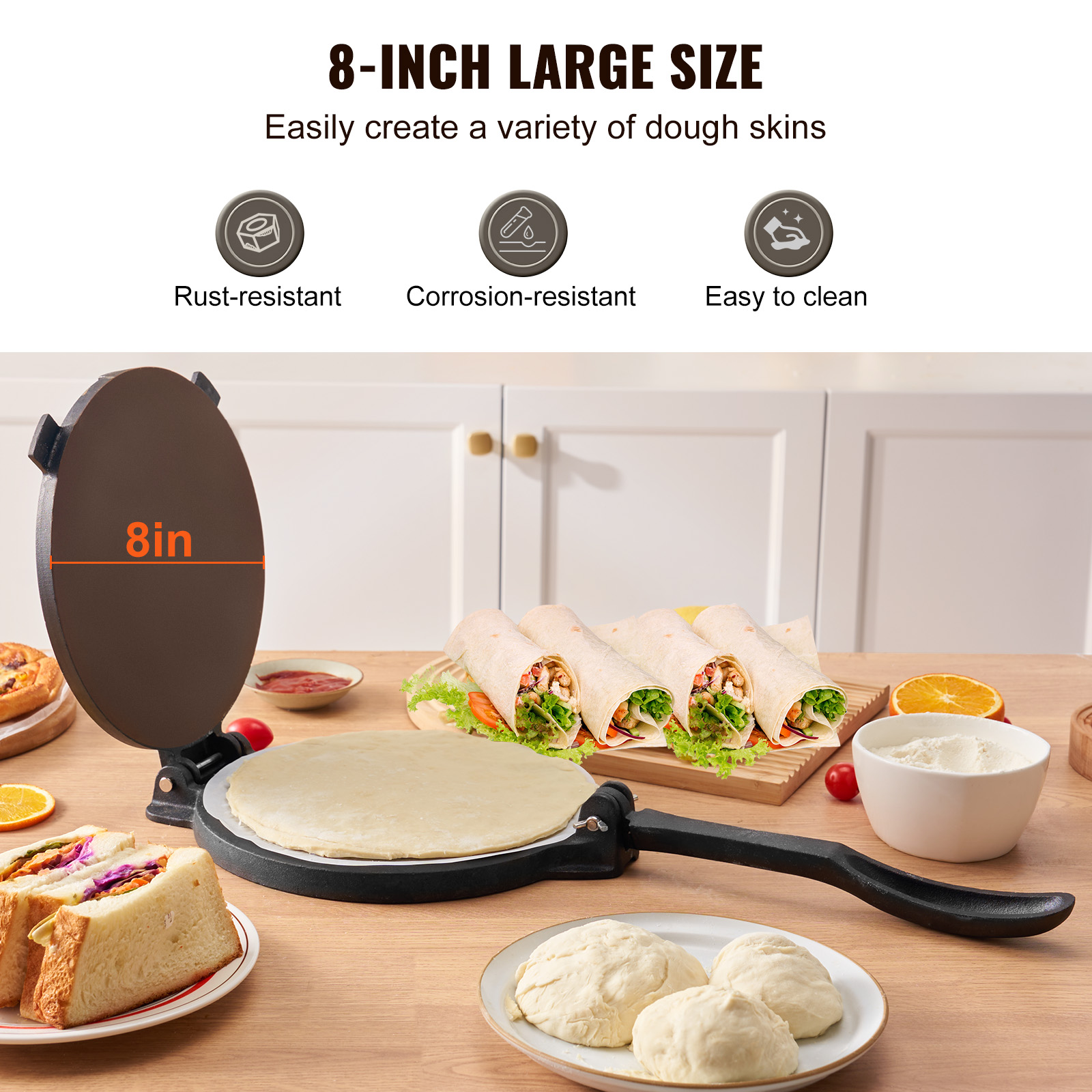 Presse à tortillas en fonte ro - Tortilla Press Cast avis et prix