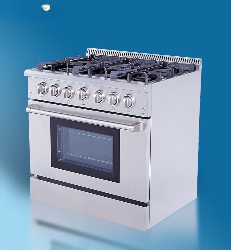 Cuisinière à gaz professionnel - Kitchen Appliances High End avis et prix