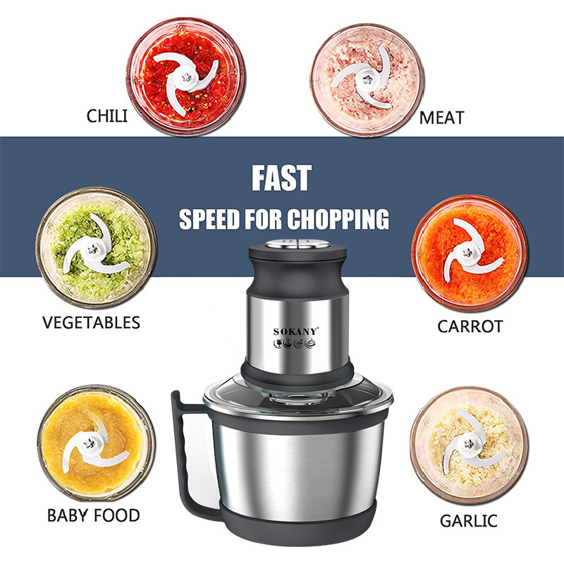 Hachoir à viande électrique mu - Food Processor Large avis et prix