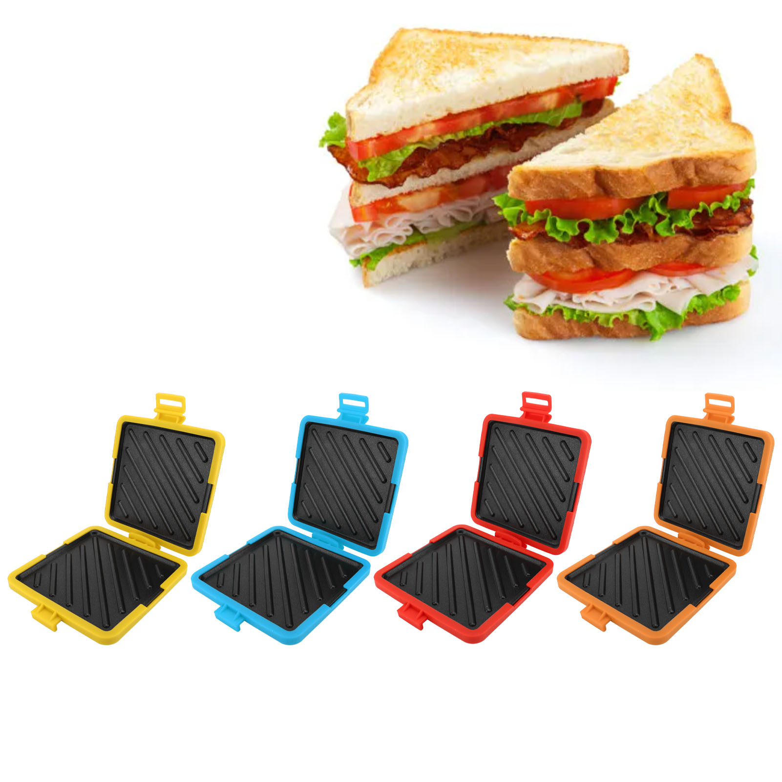Toastie Maker Micro-ondes Toas - Sandwich Press Grill avis et prix