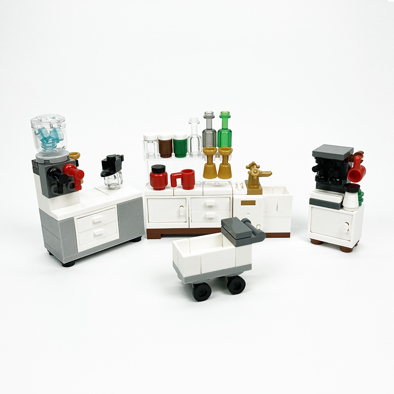 MOC décennie k Jouets créatifs - Kitchen Appliances Cabinet avis et prix