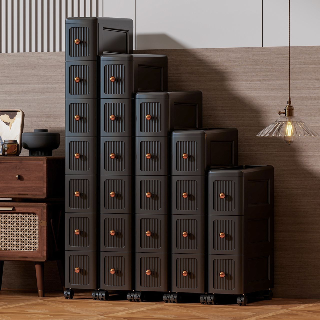 Meuble de rangement à tiroirs  - Kitchen Appliances Cabinet avis et prix