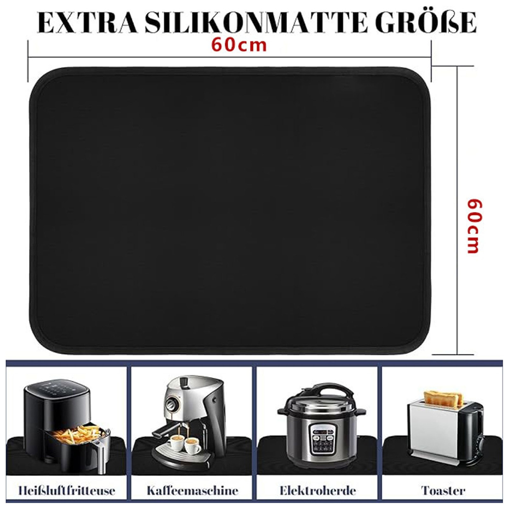 Tapis noir pour appareils de c - Kitchen Appliances Usa avis et prix