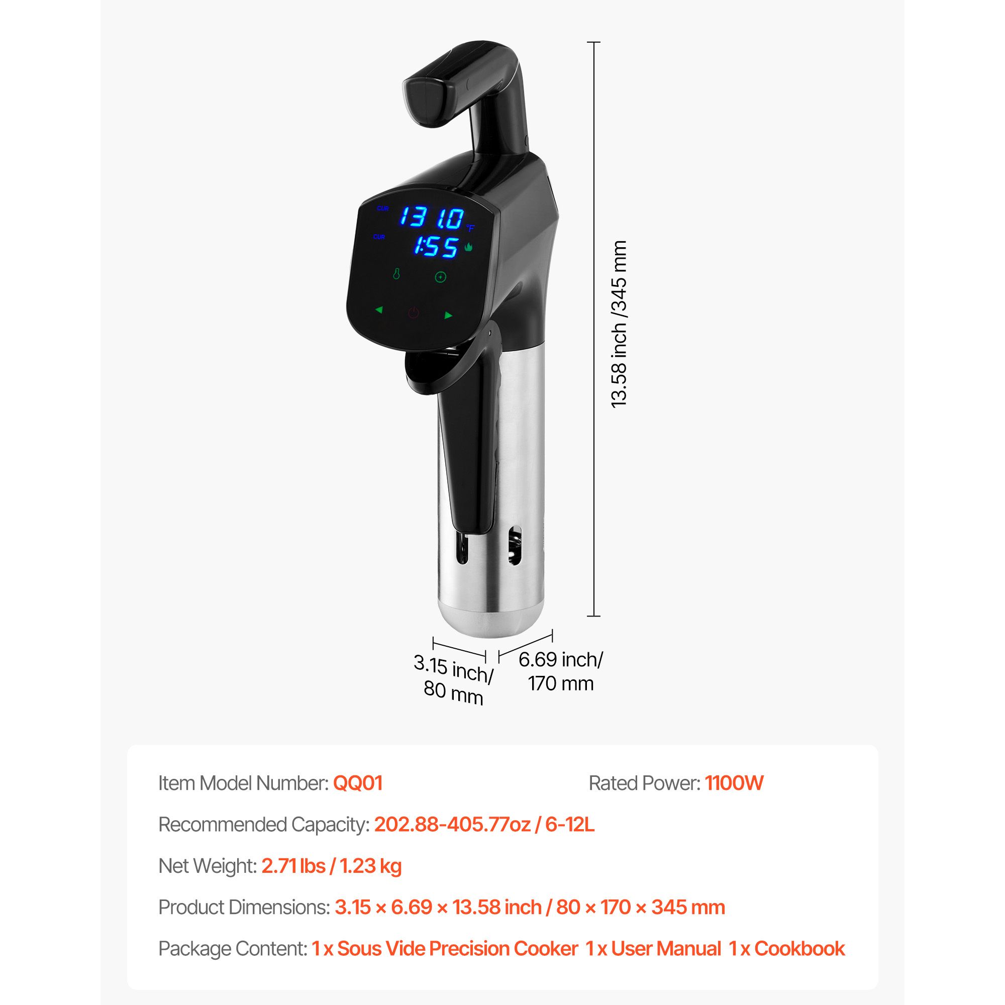 Cuisinière de précision sous v - Sous Vide Immersion avis et prix