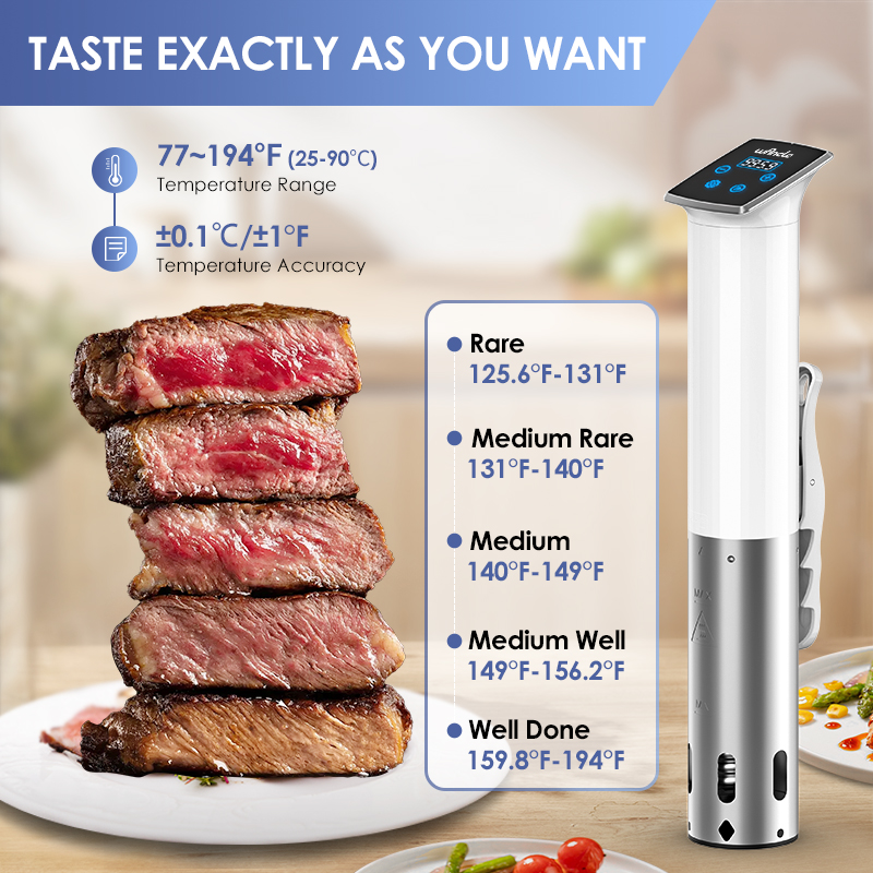 Wancle 1100W étanche sous Vide - Sous Vide Immersion avis et prix