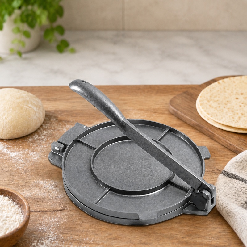 Presse à tortillas en aluminiu - Tortilla Press Cast avis et prix