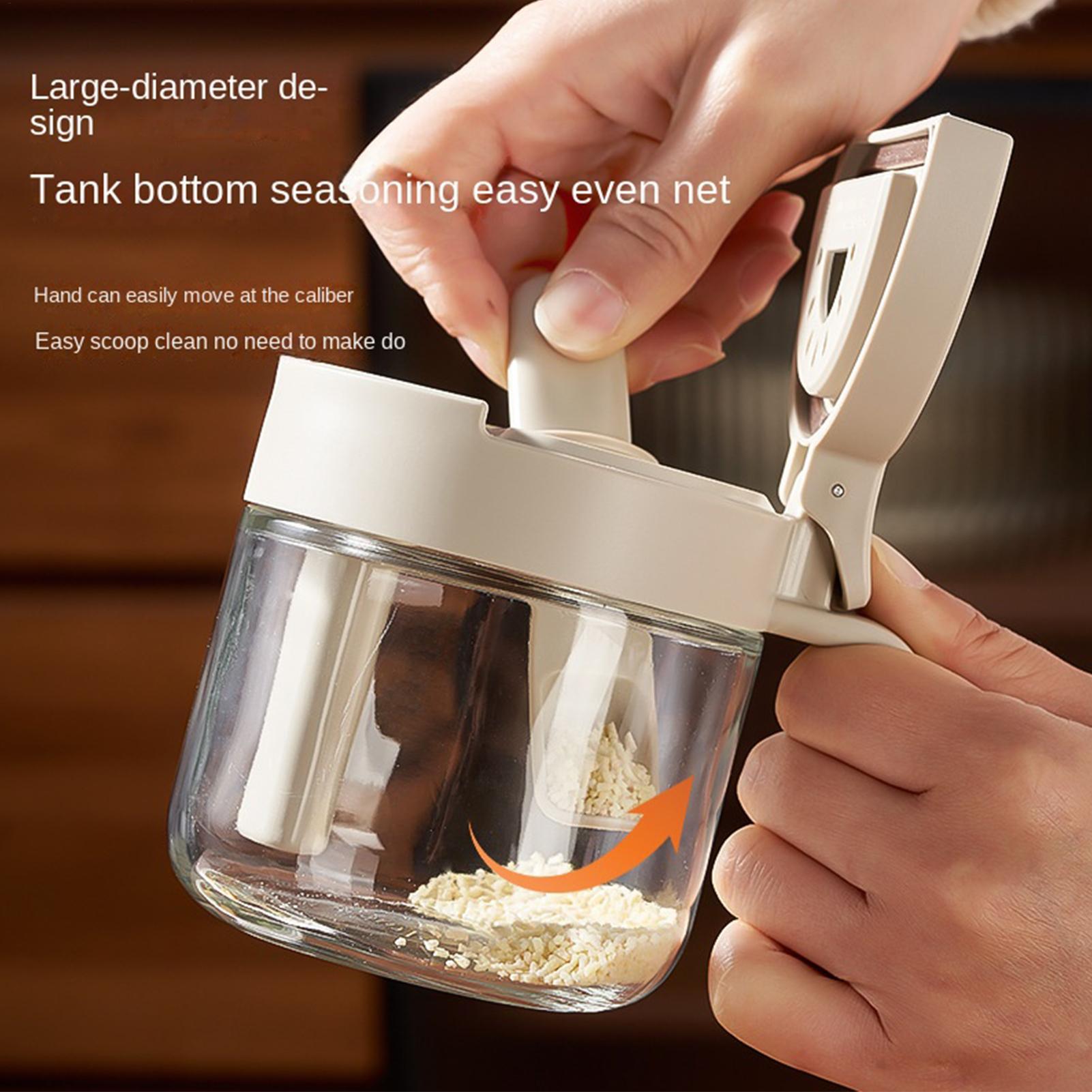 Pot à épices étanche avec cuil - Kitchen Appliances Cabinet avis et prix